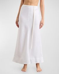 Bondi Born - Messina Organic Linen Maxi Skirt - Lyst
