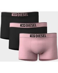 DIESEL - Umbx-Damien 3-Pack Boxer Briefs - Lyst