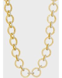 Freida Rothman - Chains Of Armor Link Necklace - Lyst