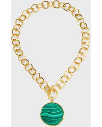 Nest - Pendant On Chain Necklace - Lyst