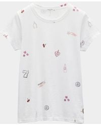 Rag & Bone - Lucky Charm Graphic Tee - Lyst