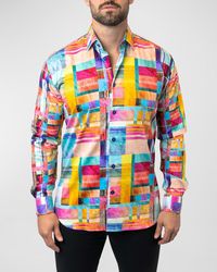 Maceoo - Fibonacci Cube Dress Shirt - Lyst