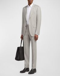 Zegna - Classic Solid Wool Suit - Lyst