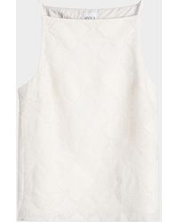 MISA Los Angles - Prisha Jacquard Boxy Sleeveless Top - Lyst