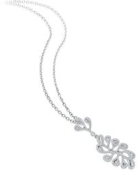 Miseno - Sea Leaf 18k White Gold Diamond & Mother-of-pearl Pendant Necklace - Lyst
