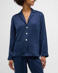 Lunya - Cropped Washable Silk Pajama Set - Lyst