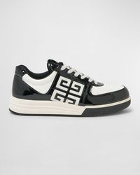 Givenchy - G4 Low-Top Leather Sneakers - Lyst