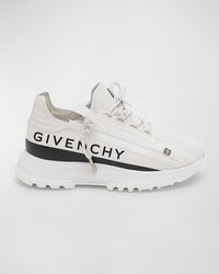 Givenchy - Spectre Leather Zip Runner Sneakers - Lyst