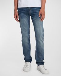 7 For All Mankind - Slimmy Airweft Slim-Straight Jeans - Lyst