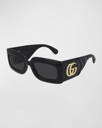 Gucci - gg0811s Square-frame Acetate Sunglasses - Lyst