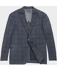 Rodd & Gunn - Hopsack Check Wool Blazer - Lyst