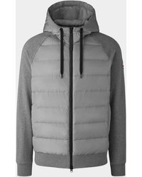 Canada Goose - Hybridge Huron Padded-Front Jacket - Lyst