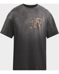 Represent - Apos;S Butterfly Initial Relaxed Cotton T-Shirt - Lyst