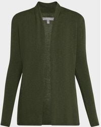 Neiman Marcus - Cashmere Basic Open Cardigan - Lyst