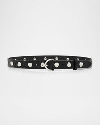 Rag & Bone - Brynn Studded Leather Belt - Lyst