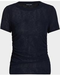 Veronica Beard - Remus Ruched Crewneck Tee - Lyst