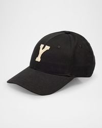 Saint Laurent - Apos;S Y Varsity Six-Panel Baseball Cap - Lyst