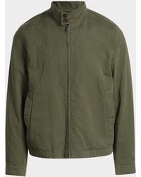 Vince - Apos;S Cotton-Linen Bomber Jacket - Lyst