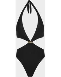 ViX - Solid Bessie One-Piece Swimsuit - Lyst