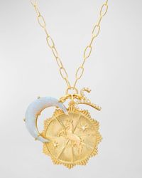 Tai - New Zodiac Charm Necklace - Lyst