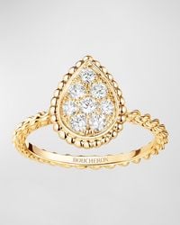 Boucheron - Serpent Boheme 18K Diamond Ring - Lyst