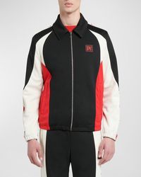 Palm Angels - Colorblock Zip Track Jacket - Lyst