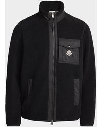 Moncler - Apos;S Teddy Boucle Full-Zip Jacket - Lyst