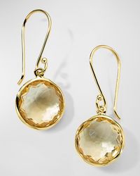 Ippolita - Small Single Drop Earrings In 18k Gold - Lyst