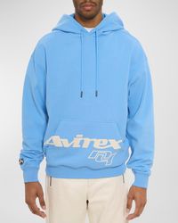 Avirex - Legend French Terry Hoodie - Lyst