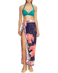 Jets by Jessika Allen Mixed-print Coverup Pareo - Multicolour