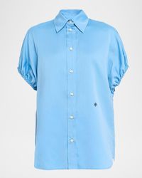 Callas Milano - Lecce Cap-Sleeve Shirt - Lyst
