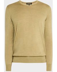 Loro Piana - Girocollo Wool Crewneck Sweater - Lyst
