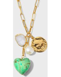 Nest - Heart Charm Necklace - Lyst