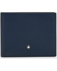 Montblanc - Sartorial Saffiano Leather Bifold Wallet - Lyst