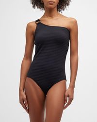 Shoshanna - One-Shoulder One-Piece Swimsuit - Lyst