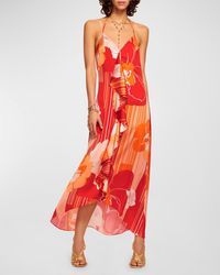 Ramy Brook - Jeanette Floral High-Low Dress - Lyst