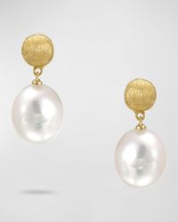 Marco Bicego - Africa Earrings With White Pearls - Lyst