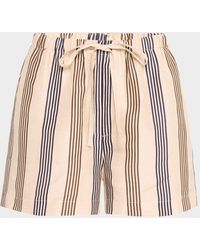 Rag & Bone - Logan Linen Beach Shorts - Lyst