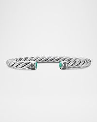 David Yurman - Cable Cuff Bracelet In Silver, 6mm - Lyst