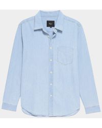 Rails - Colton Chambray Sport Shirt - Lyst