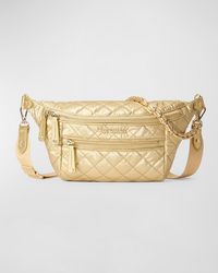 MZ Wallace - Crosby Small Quilted Nylon Sling Bag - Lyst