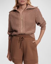 Varley - Eloise Full-Zip Knit Jacket - Lyst