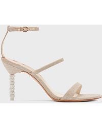 Sophia Webster - Rosalind Glitter Sphere-Heel Sandals - Lyst