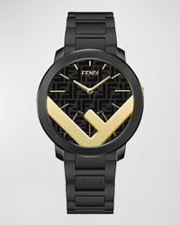 Fendi - F Is Two-tone Bracelet Watch, 41mm - Lyst