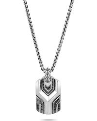 John Hardy Men's Asli Classic Chain Link Pendant Necklace - Metallic