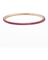EXTENSIBLE - Stretch Ruby Tennis Bracelet - Lyst