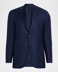 Brioni - Apos;S Wool Plaid Single-Breasted Sport Coat - Lyst