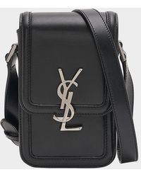 Saint Laurent - Ysl Solferino Phone Case Bag - Lyst