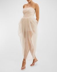 Lamarque - Pixie Layered Tulle Gown - Lyst