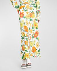 Stella McCartney - Floral-print Maxi Skirt - Lyst